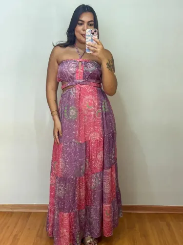 Vestido Indiano Cosmos