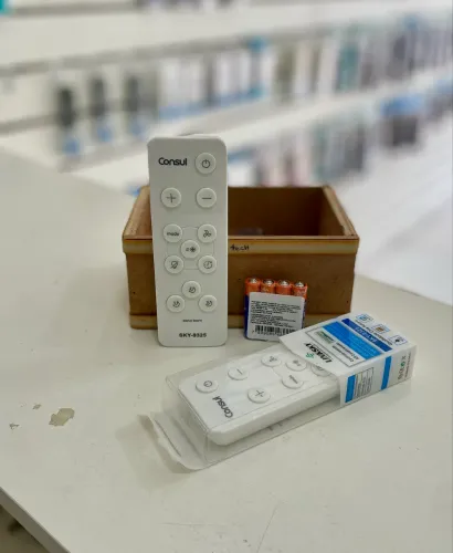 Controle Cônsul Ar condicionado de janela - pilhas inclusas 