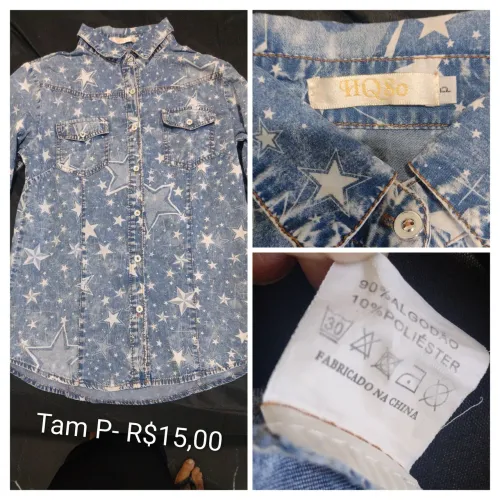 Peças femininas - R$15,00 cada