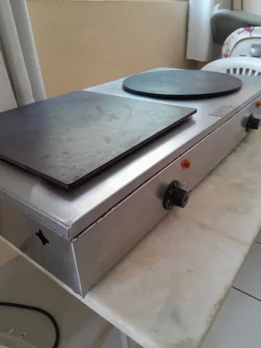 Chapa dupla para crepe Francês 