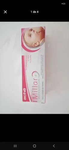 POMADA DE LANOLINA MILLAR LACRADA NA CAIXA (NOVA - NUNCA USADA)