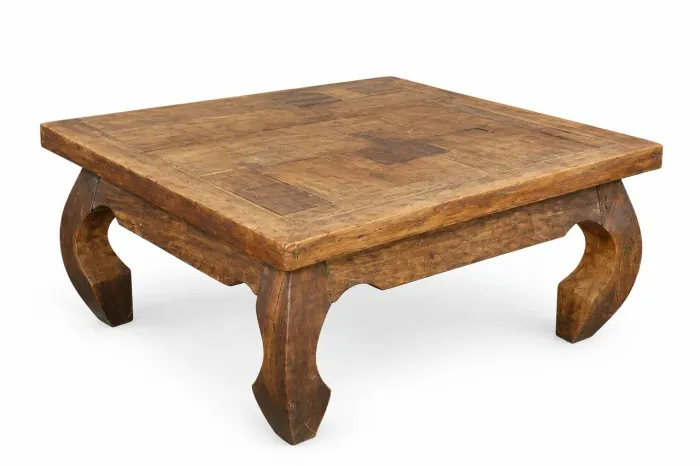 Mesa de centro em madeira rústica