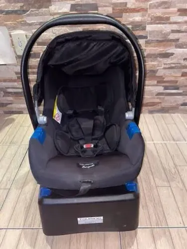 Bebê Conforto cadeirinha Burigotto Touring X + Base Veicular Original Pouco Uso seminovo