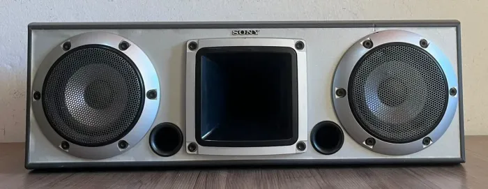 Caixa Central Sony Muteki Ss-cnp15 185 RMS Super Twitter Leia Descrição.Dvd