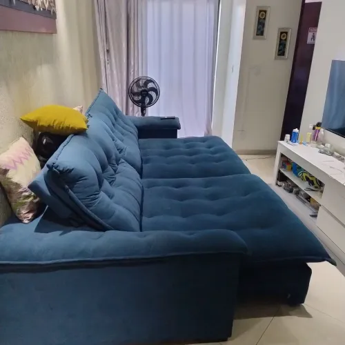 Lindo Sofá 3x2 Semi Novo