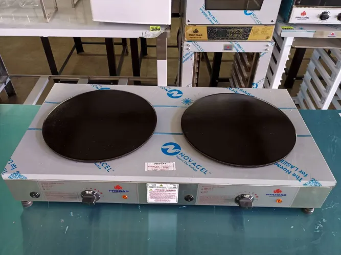 Crepeira Francês Elétrica 2 Discos 220V - Progás 