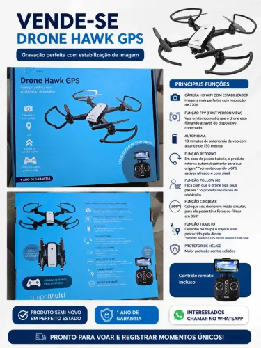 Vendo drone novo