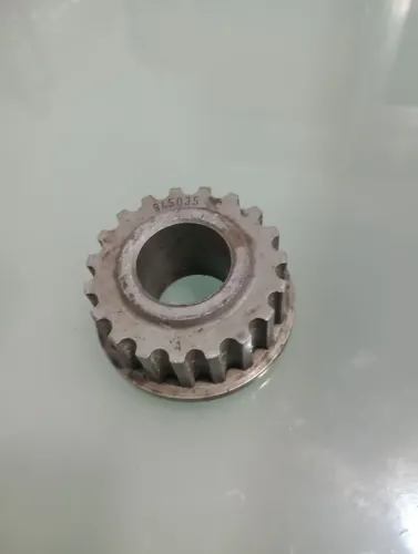 Engrenagem dentada do virabrequim motor Logan/sandero 1.6 8 valvulas 