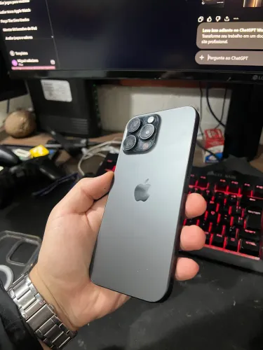 iPhone 16 pro max 256gb pra sair logo muito novo