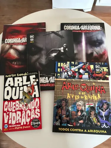 HQ Batman Pack Arlequina Harley Quinn em Português DC Comics