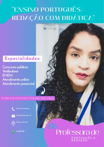Português e Redação com didática!