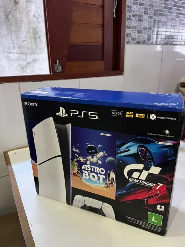 PlayStation 5 Slim Digital 825GB - Lacrado + Nota Fiscal
