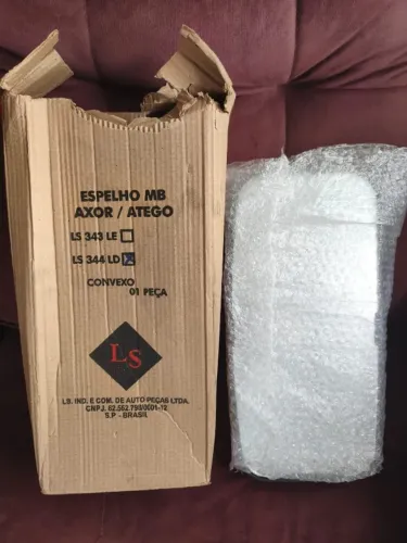 ESPELHO MB AXOR / ATEGO - LS 344 LD CONVEXO