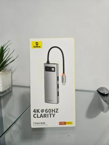 Hub Usb-c Baseus 7 Em 1 Hdmi 4k 60hz Pd 100w Macbook Air Pro