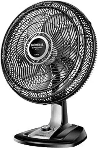 Ventilador MONDIAL 40cm, Preto/Prata, 220V