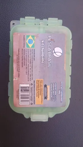 Kit Chumbinho de Pesca Pesca Brasil 200g - Vários Tamanhos