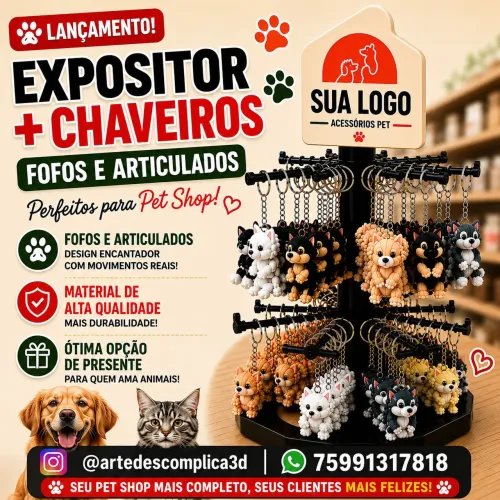 Chaveiros pet