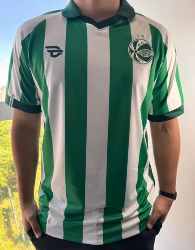 Camisa do Juventude I verde listrada 2025 Tam P, M, G, GG, 2XL, 3XL, 4XL