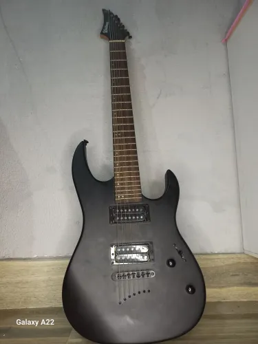 Guitarra Waldman WST187 BKS 7 cordas