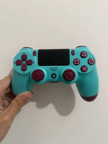 Controle Original Verde/Roxo Ps4