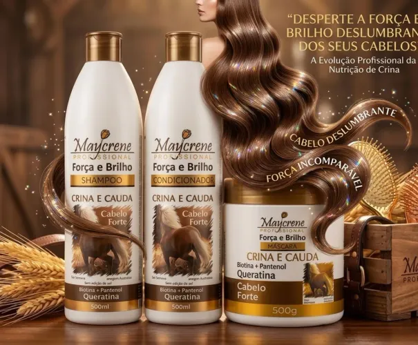 Kit TRIO Capilar profissional PROMOÇÃO shampoo condicionador Máscara diária 500ml