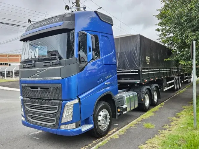 Volvo FH 540 6X4 Bug Leve Mola Ano 20 Bitrenzão 25M Graneleiro 3x3 Librelato Ano 2019