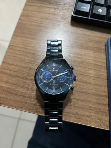 Relógio Tommy Hilfiger Masculino Preto - Original