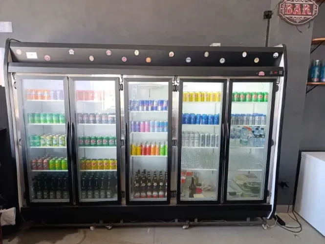 REFRIGERADOR EXPOSITOR COMERCIAL 6 PORTAS DE VIDRO