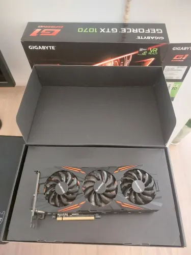 Placa de vídeo 1070 8gb gigabyte