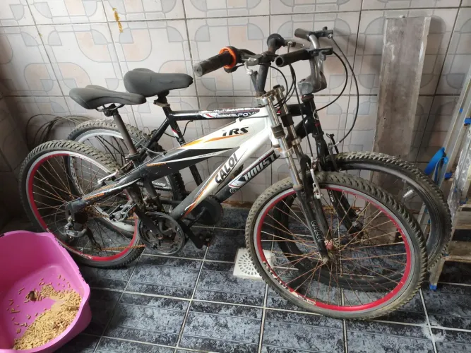 Bicicleta Caloi aro 26 Alumínio 21v - Leve e Resistente! Ótima Oportunidade
