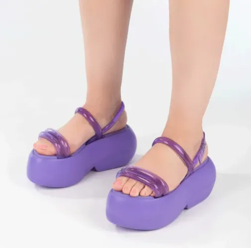 Melissa Airbubble Platform Lilás