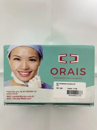 kit treinamento escultura dental da marca Orais 
