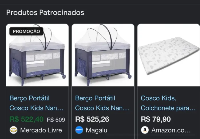 Berço Cosco Nanny