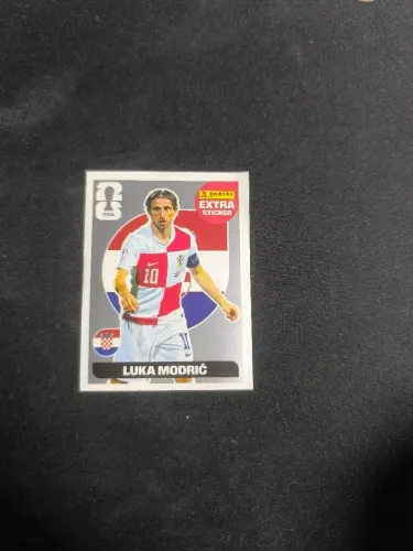 Figurinha Panini Extra Sticker Luka Modri? Prata