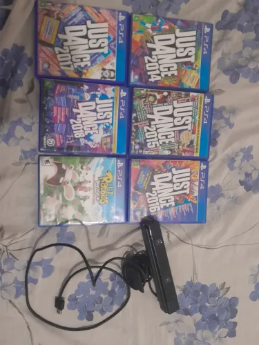 Câmera do ps4 + jogos