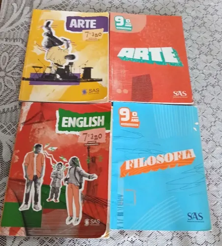 Livros Sas 7° e 9° ano