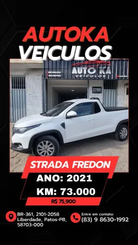 Fiat Strada Freedom 1.3 Flex 8V CS Plus 2021