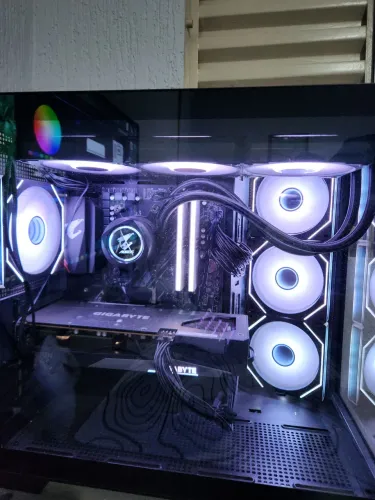 Pc gamer ryzen 7 5700x (3.40Ghz), placa de vídeo AMD rx7600, memória ram (16gb), Nvme512gb