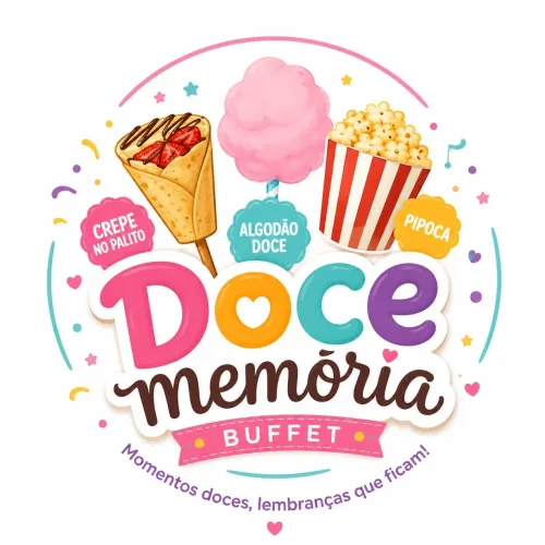 Pipoca algodão doce e crepes 3h livres 