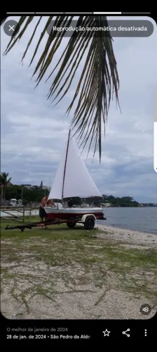 Vendo veleiro tipo caiaque 