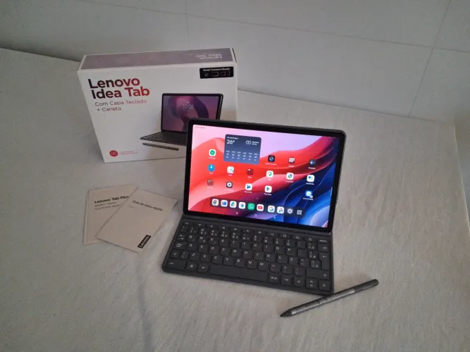 Tablet Lenovo Idea Pad k11 gen2 11" 2.5k 128gb 8gb android novo