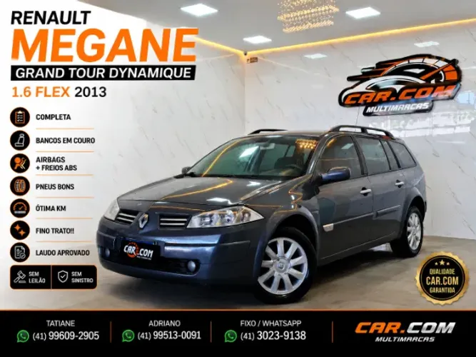 Renault Megane Grand Tour Dynam. Hi-flex 1.6 16V 2013