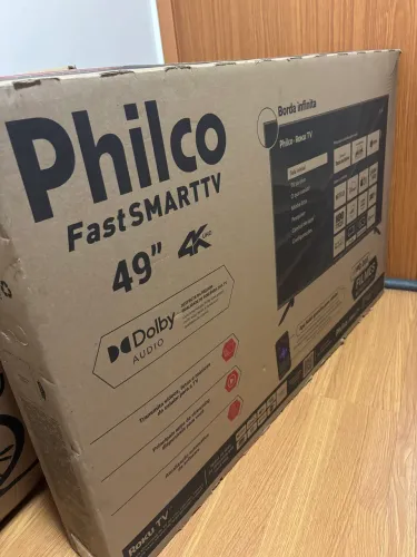 Smart Tv 49? Philco RokuTv - Nova