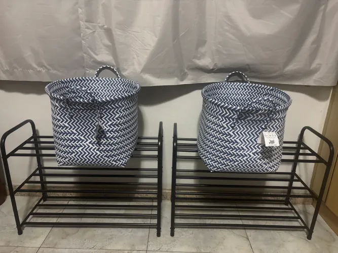 Kit sapateira e cestos