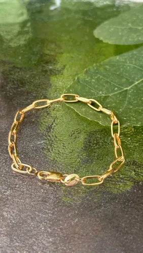 Pulseira Folheada