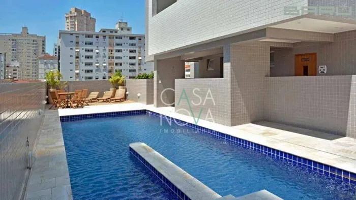 Apartamento para locação no Empreendimento Baru no bairro do Gonzaga em Santos