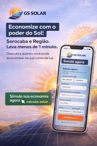 Energia Solar, Energia Fotovoltaica, economia Energia Elétrica 