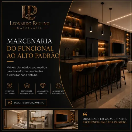Móveis Planejados | Projeto 3D Personalizado |