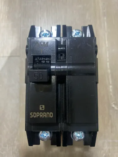 Disjuntor 50 A BIFASICO NOVO