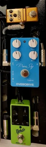 Pedais Nobels ODR Mini 2, Calibe Pure Sky e Compressor Rowin